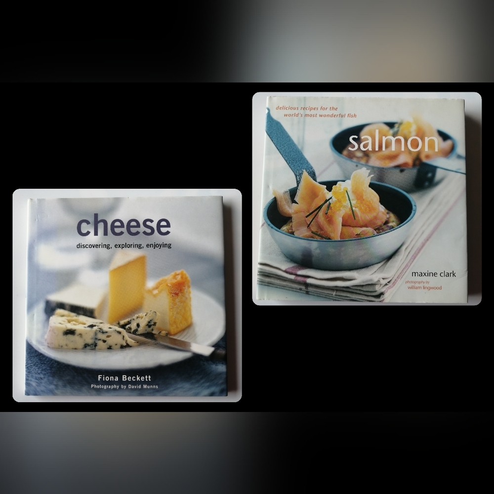 🌷3/$25🌷Cookbook Set Cheese Salmon Easy Stylish Holiday Catering Recipes